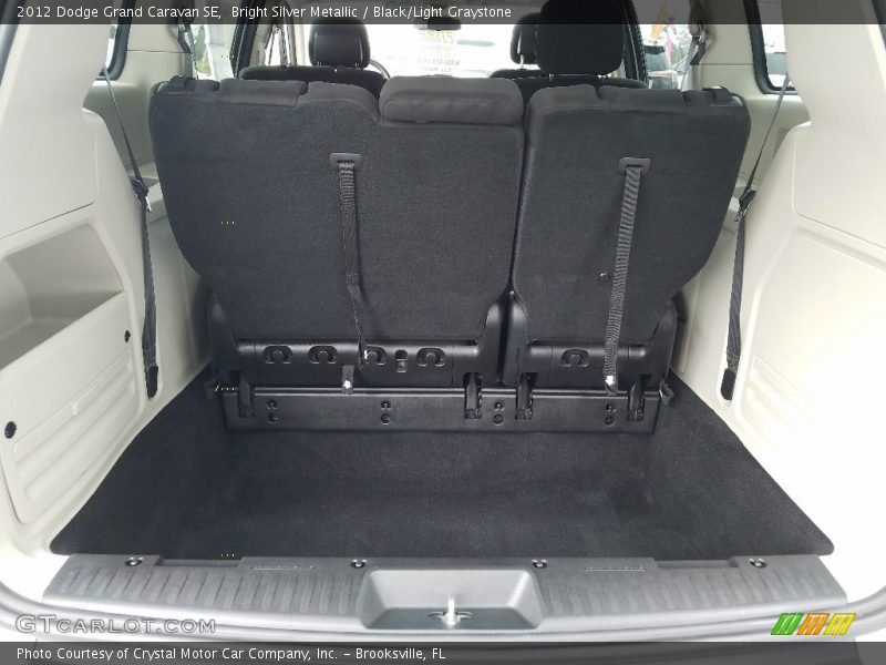 Bright Silver Metallic / Black/Light Graystone 2012 Dodge Grand Caravan SE