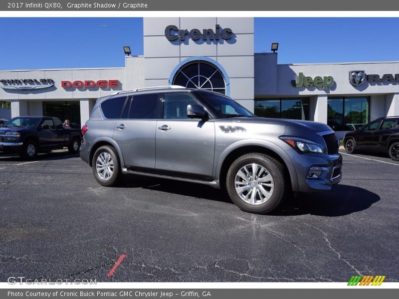 Graphite Shadow / Graphite 2017 Infiniti QX80