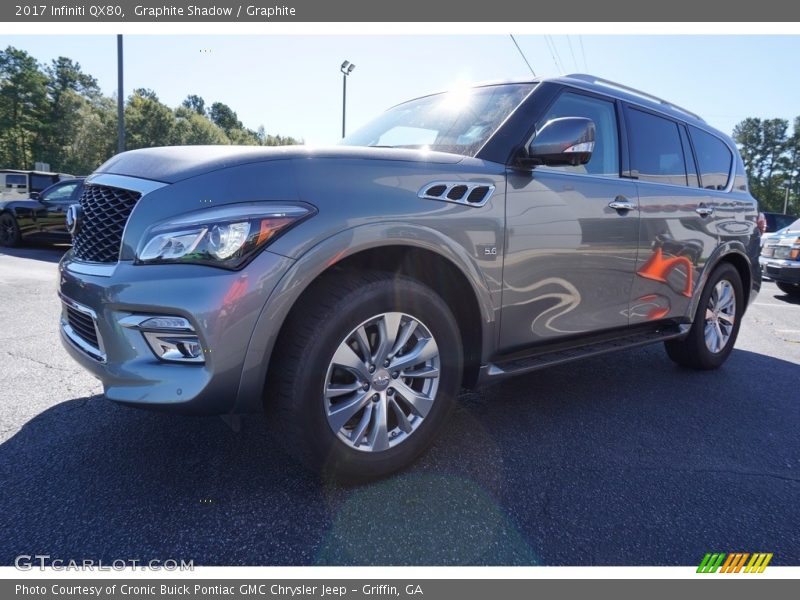 Graphite Shadow / Graphite 2017 Infiniti QX80