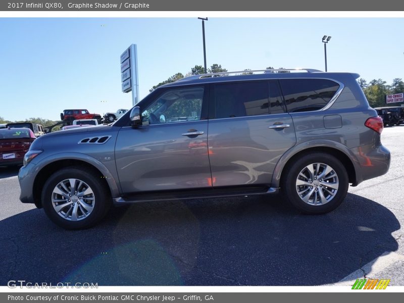 Graphite Shadow / Graphite 2017 Infiniti QX80