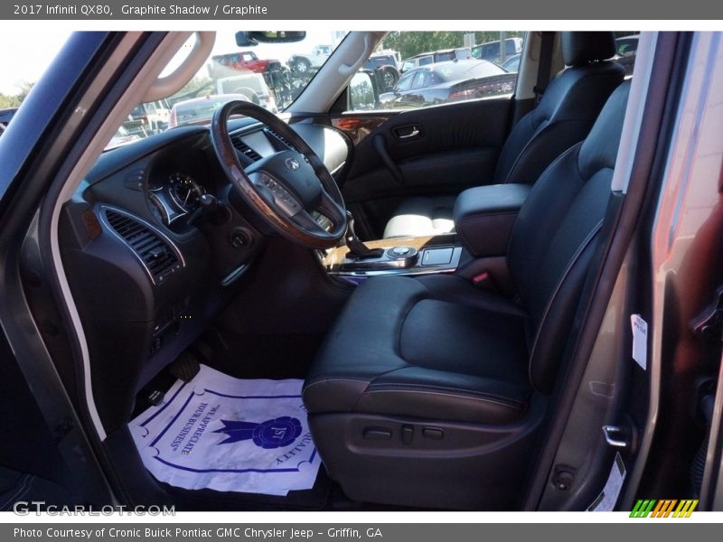 Graphite Shadow / Graphite 2017 Infiniti QX80