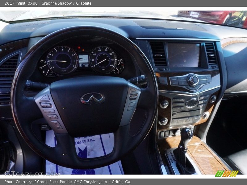 Graphite Shadow / Graphite 2017 Infiniti QX80