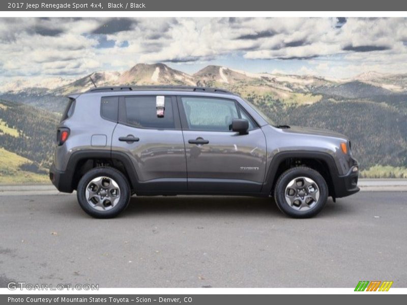 Black / Black 2017 Jeep Renegade Sport 4x4