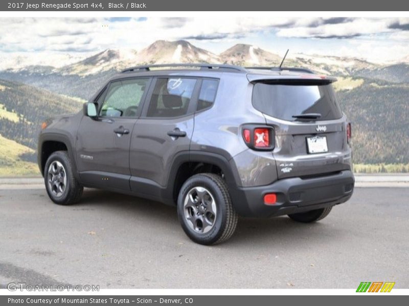 Black / Black 2017 Jeep Renegade Sport 4x4