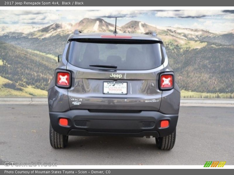 Black / Black 2017 Jeep Renegade Sport 4x4