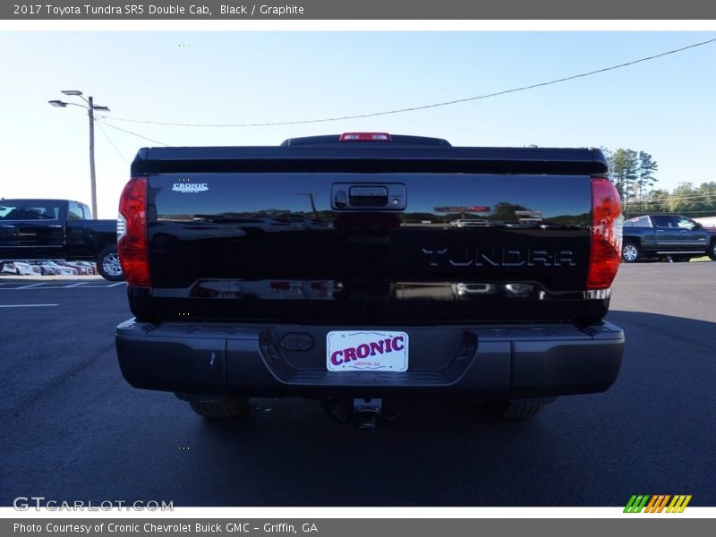 Black / Graphite 2017 Toyota Tundra SR5 Double Cab