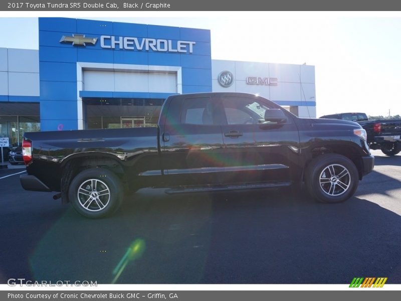 Black / Graphite 2017 Toyota Tundra SR5 Double Cab