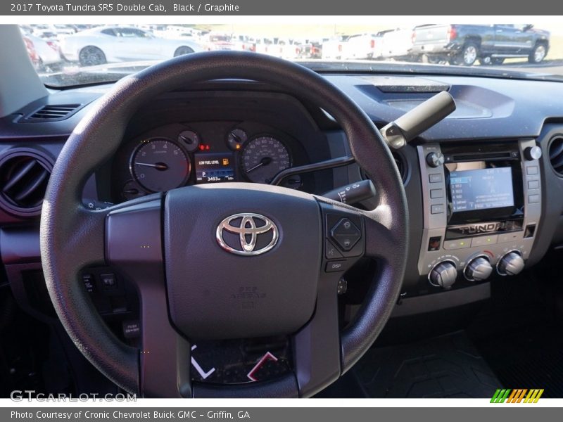 Black / Graphite 2017 Toyota Tundra SR5 Double Cab