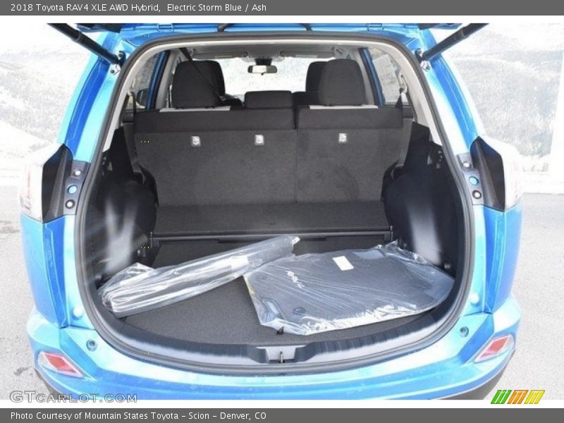  2018 RAV4 XLE AWD Hybrid Trunk
