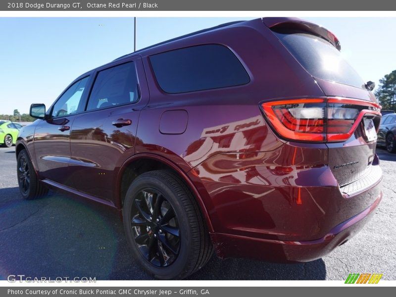 Octane Red Pearl / Black 2018 Dodge Durango GT