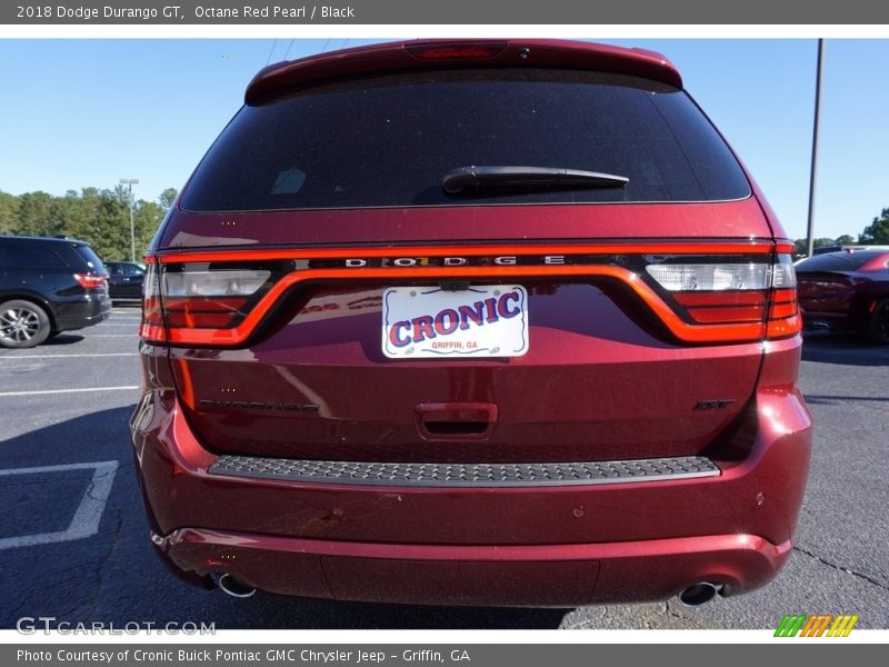 Octane Red Pearl / Black 2018 Dodge Durango GT