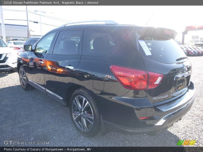 Magnetic Black / Almond 2018 Nissan Pathfinder Platinum 4x4