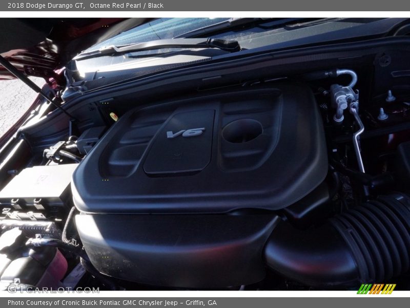 Octane Red Pearl / Black 2018 Dodge Durango GT