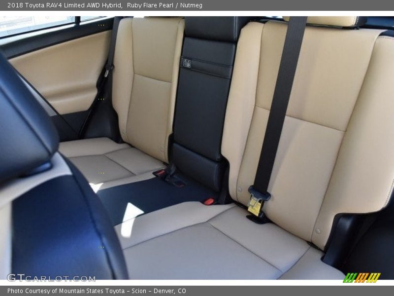 Rear Seat of 2018 RAV4 Limited AWD Hybrid