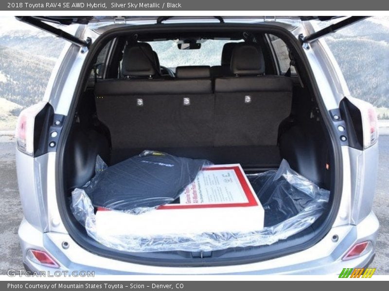  2018 RAV4 SE AWD Hybrid Trunk
