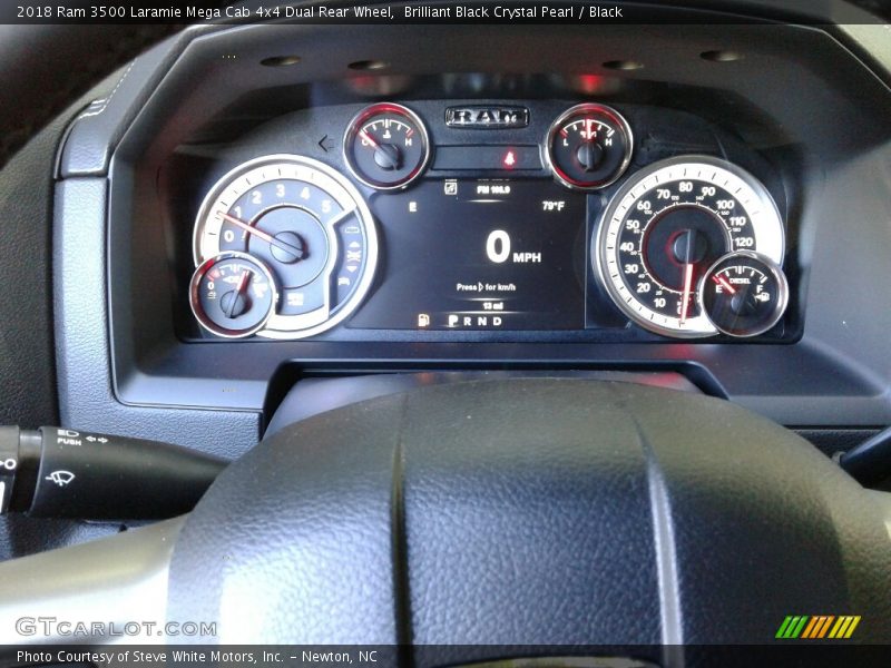  2018 3500 Laramie Mega Cab 4x4 Dual Rear Wheel Laramie Mega Cab 4x4 Dual Rear Wheel Gauges