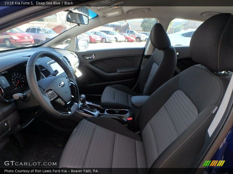 Front Seat of 2018 Forte S