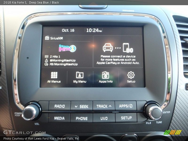 Controls of 2018 Forte S