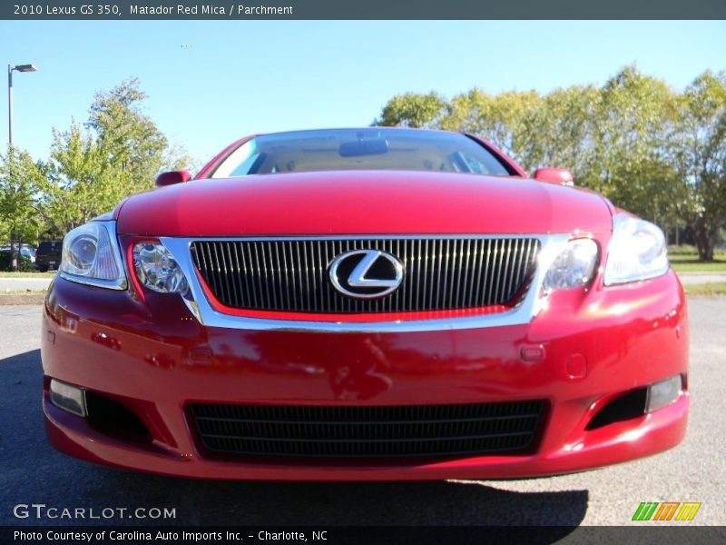 Matador Red Mica / Parchment 2010 Lexus GS 350