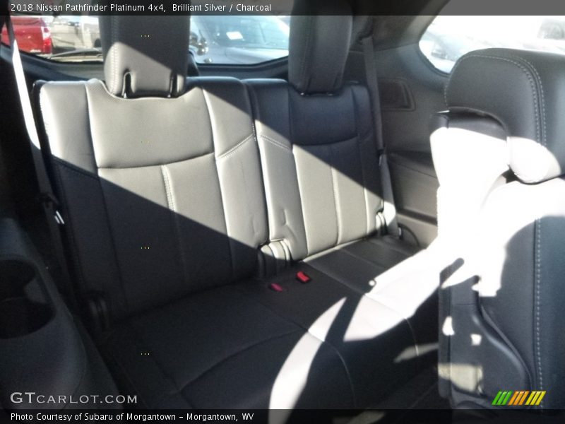 Brilliant Silver / Charcoal 2018 Nissan Pathfinder Platinum 4x4