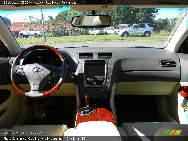 Matador Red Mica / Parchment 2010 Lexus GS 350