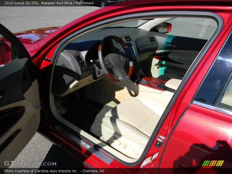Matador Red Mica / Parchment 2010 Lexus GS 350