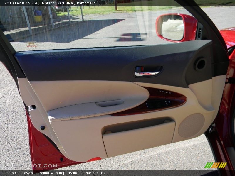 Matador Red Mica / Parchment 2010 Lexus GS 350