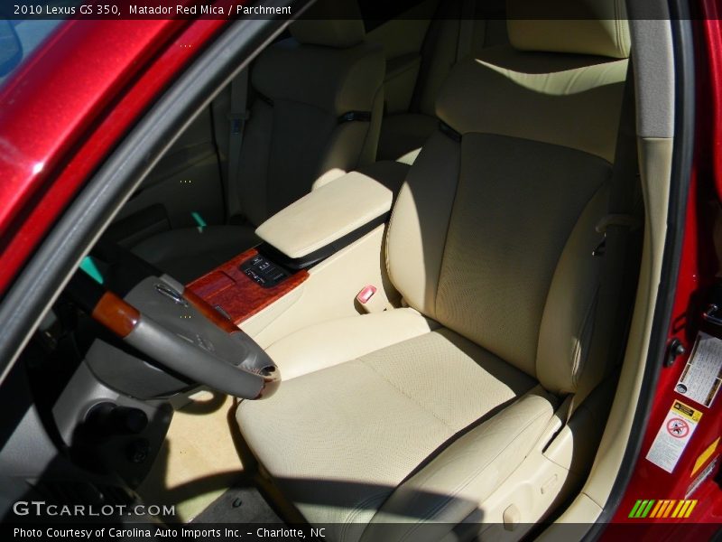 Matador Red Mica / Parchment 2010 Lexus GS 350