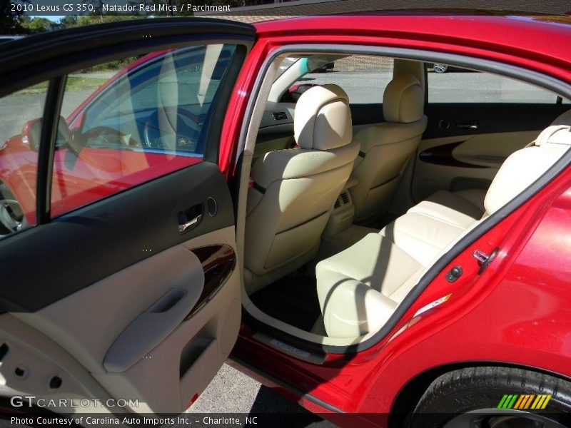 Matador Red Mica / Parchment 2010 Lexus GS 350