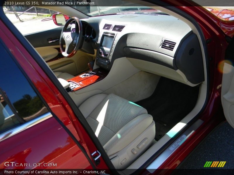 Matador Red Mica / Parchment 2010 Lexus GS 350
