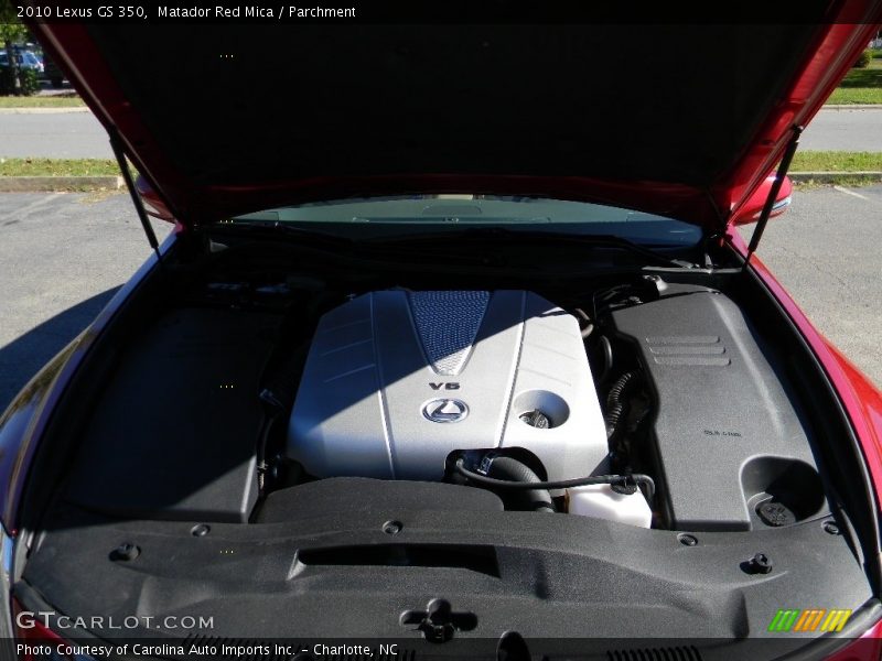 Matador Red Mica / Parchment 2010 Lexus GS 350