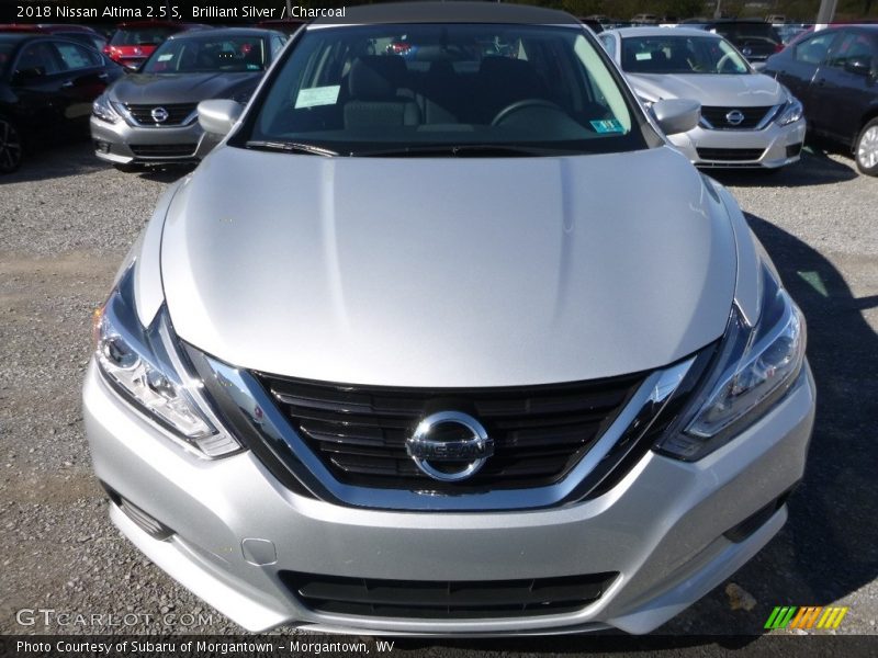 Brilliant Silver / Charcoal 2018 Nissan Altima 2.5 S