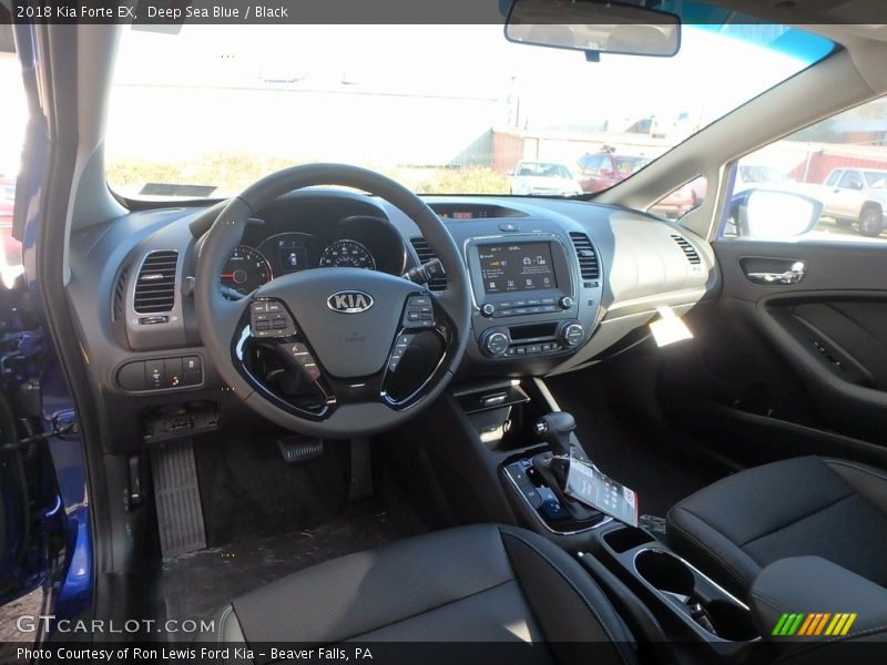  2018 Forte EX Black Interior