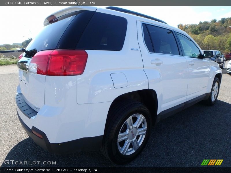 Summit White / Jet Black 2014 GMC Terrain SLE AWD