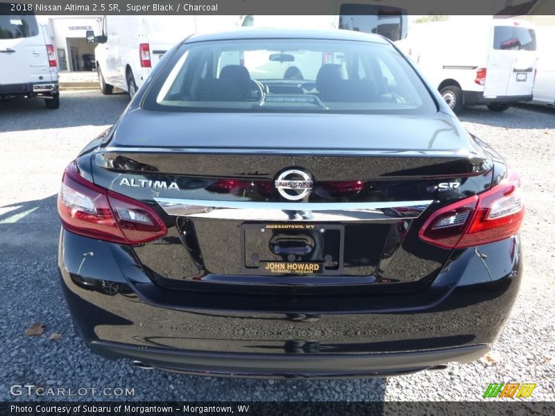 Super Black / Charcoal 2018 Nissan Altima 2.5 SR