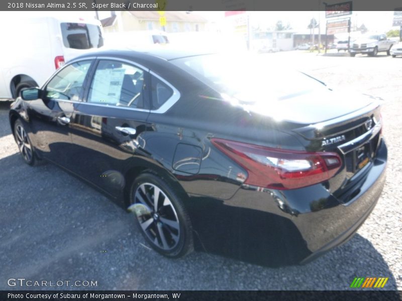 Super Black / Charcoal 2018 Nissan Altima 2.5 SR