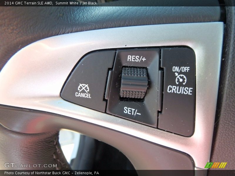 Summit White / Jet Black 2014 GMC Terrain SLE AWD