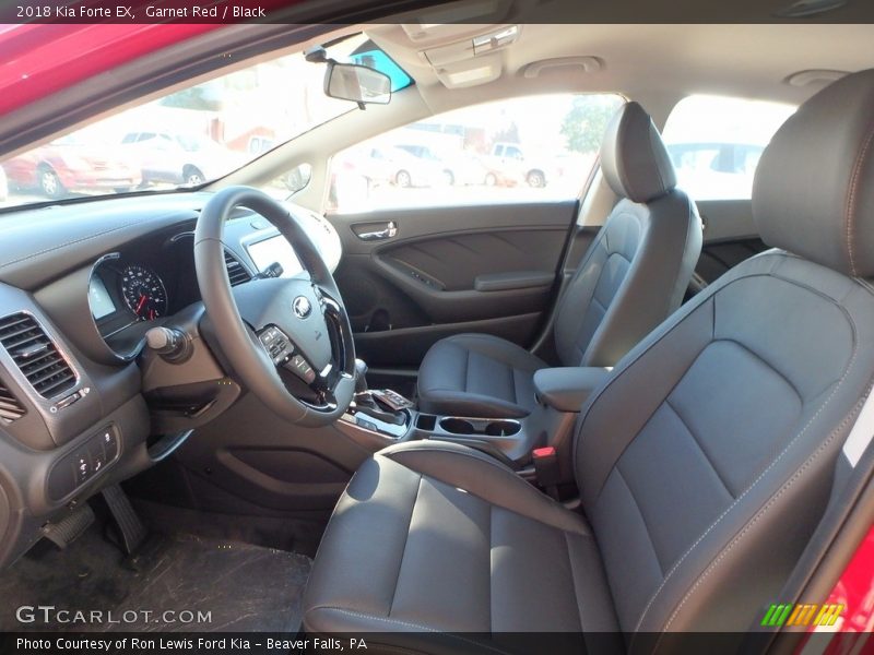 2018 Forte EX Black Interior