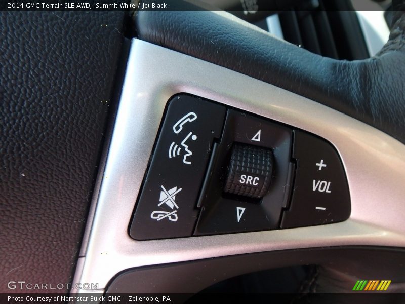 Summit White / Jet Black 2014 GMC Terrain SLE AWD