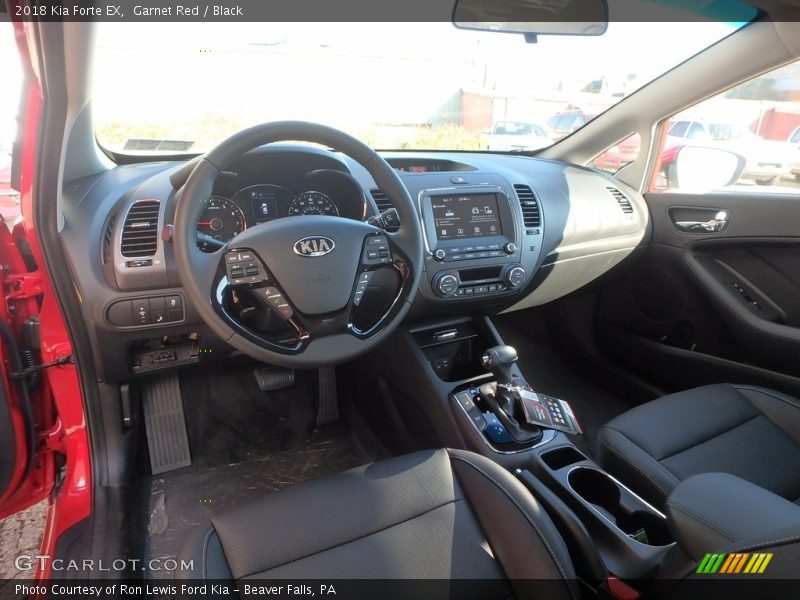 Front Seat of 2018 Forte EX