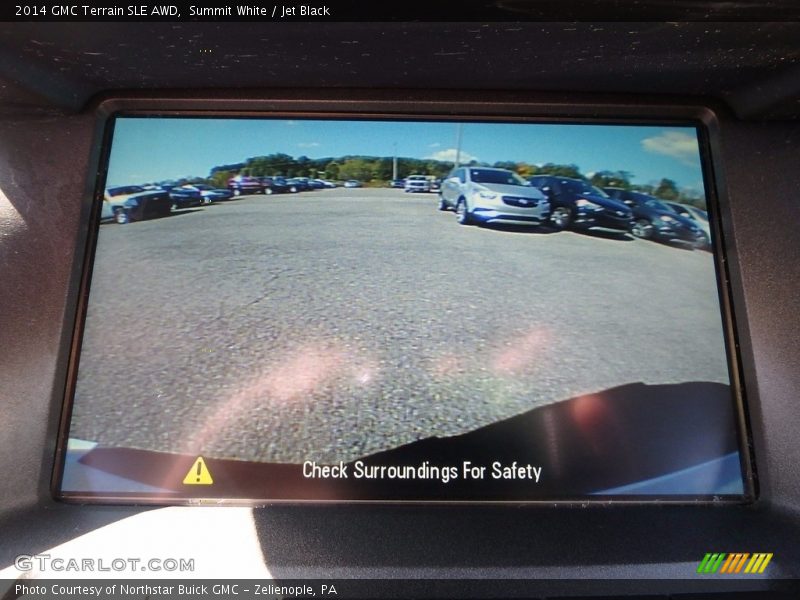 Summit White / Jet Black 2014 GMC Terrain SLE AWD