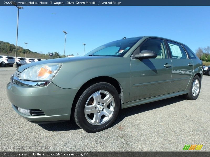 Silver Green Metallic / Neutral Beige 2005 Chevrolet Malibu Maxx LT Wagon