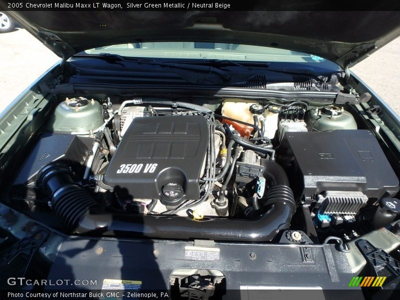 Silver Green Metallic / Neutral Beige 2005 Chevrolet Malibu Maxx LT Wagon