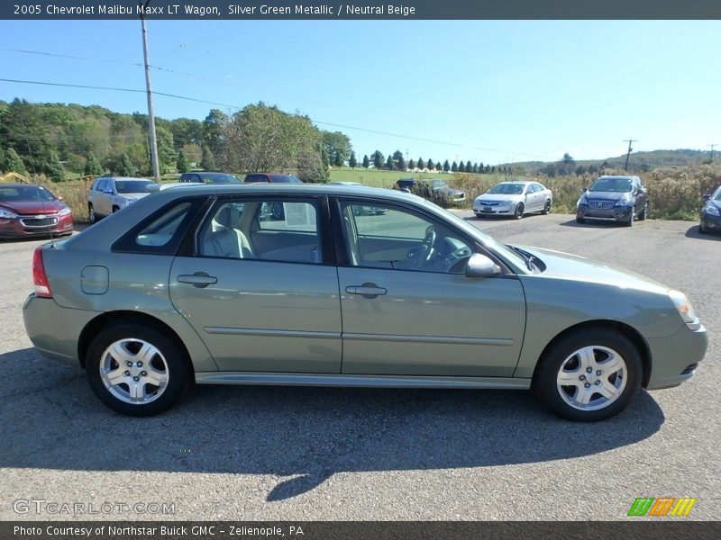 Silver Green Metallic / Neutral Beige 2005 Chevrolet Malibu Maxx LT Wagon