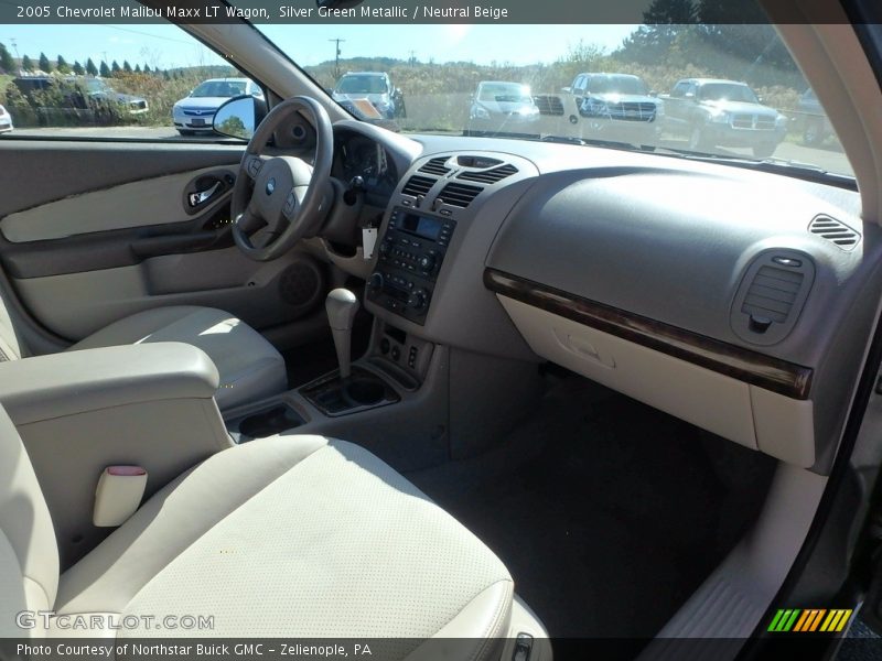 Silver Green Metallic / Neutral Beige 2005 Chevrolet Malibu Maxx LT Wagon