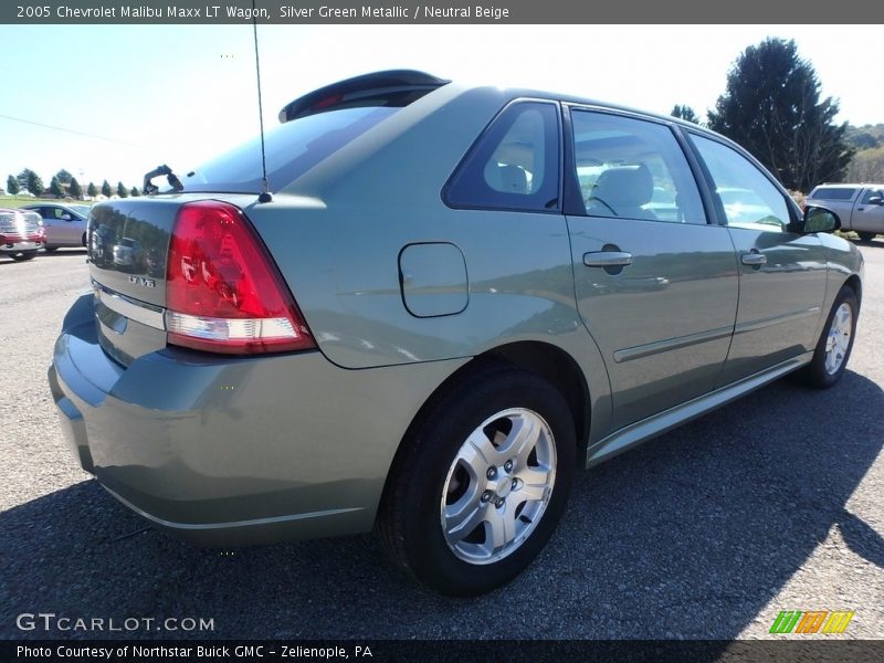 Silver Green Metallic / Neutral Beige 2005 Chevrolet Malibu Maxx LT Wagon