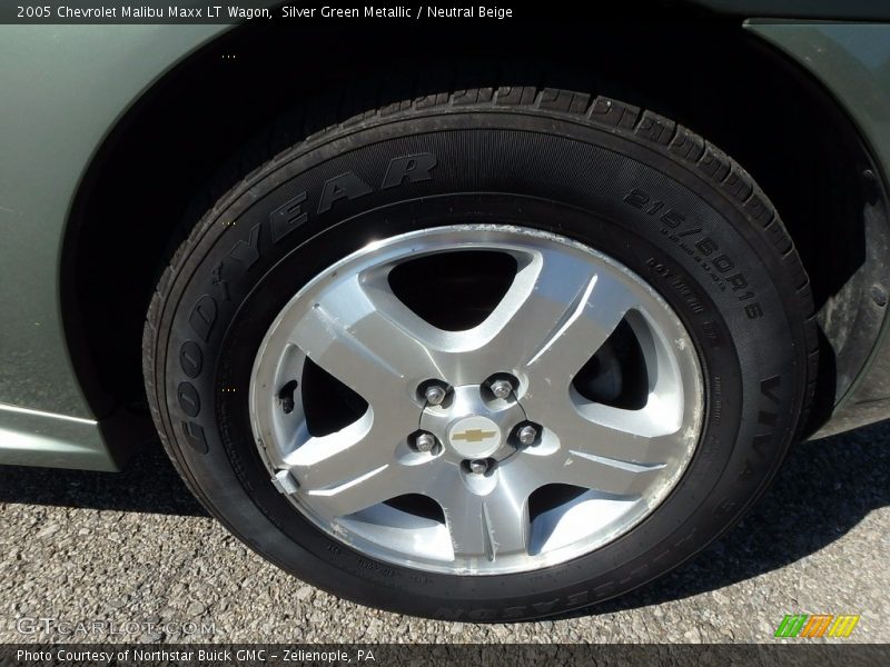 Silver Green Metallic / Neutral Beige 2005 Chevrolet Malibu Maxx LT Wagon