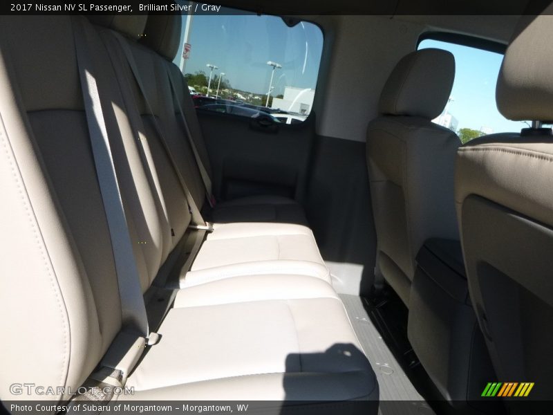 Brilliant Silver / Gray 2017 Nissan NV SL Passenger