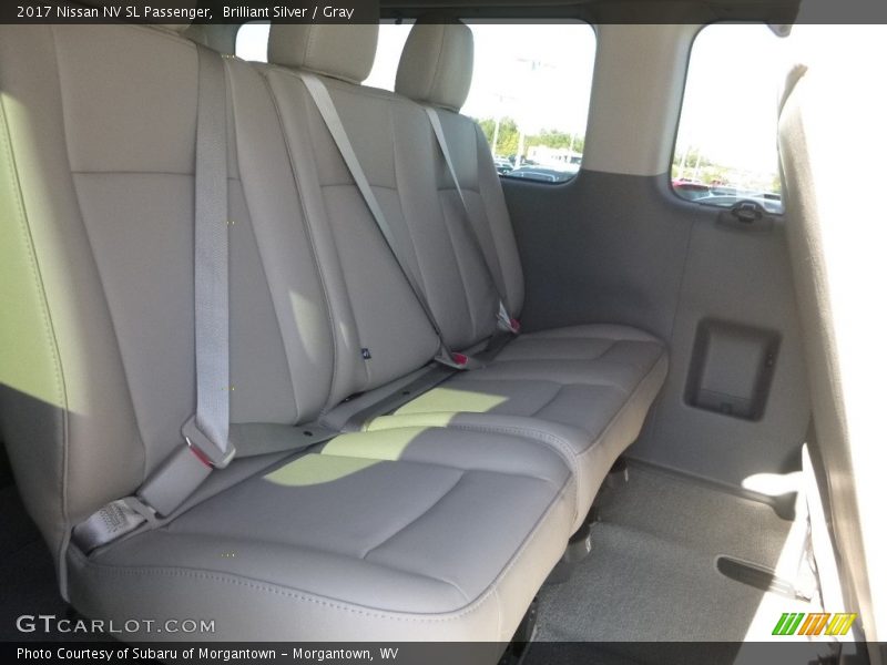 Brilliant Silver / Gray 2017 Nissan NV SL Passenger