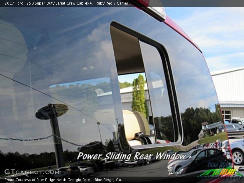 Ruby Red / Camel 2017 Ford F250 Super Duty Lariat Crew Cab 4x4